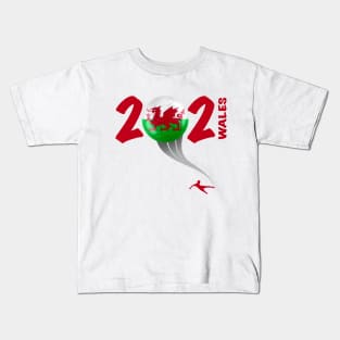 Wales Euro Soccer 2021 Kids T-Shirt